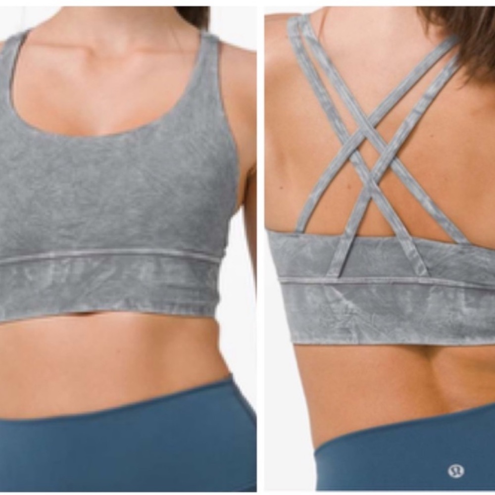 lululemon athletica Gray Sports Bra